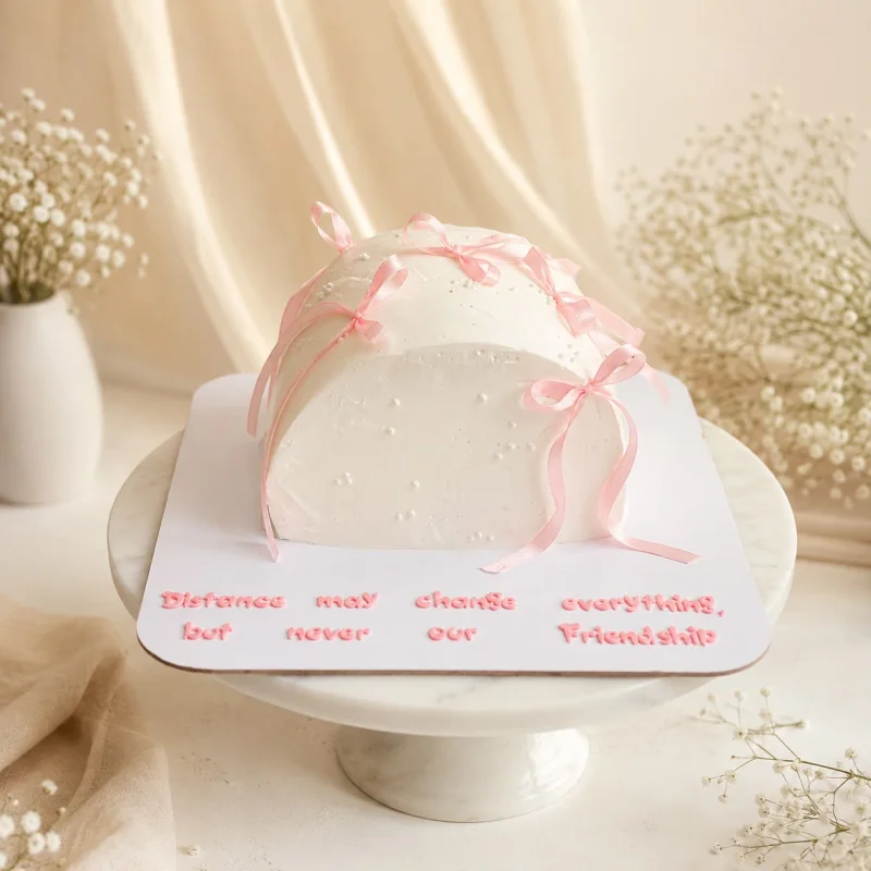 Pink Ribbon Friendship Cake