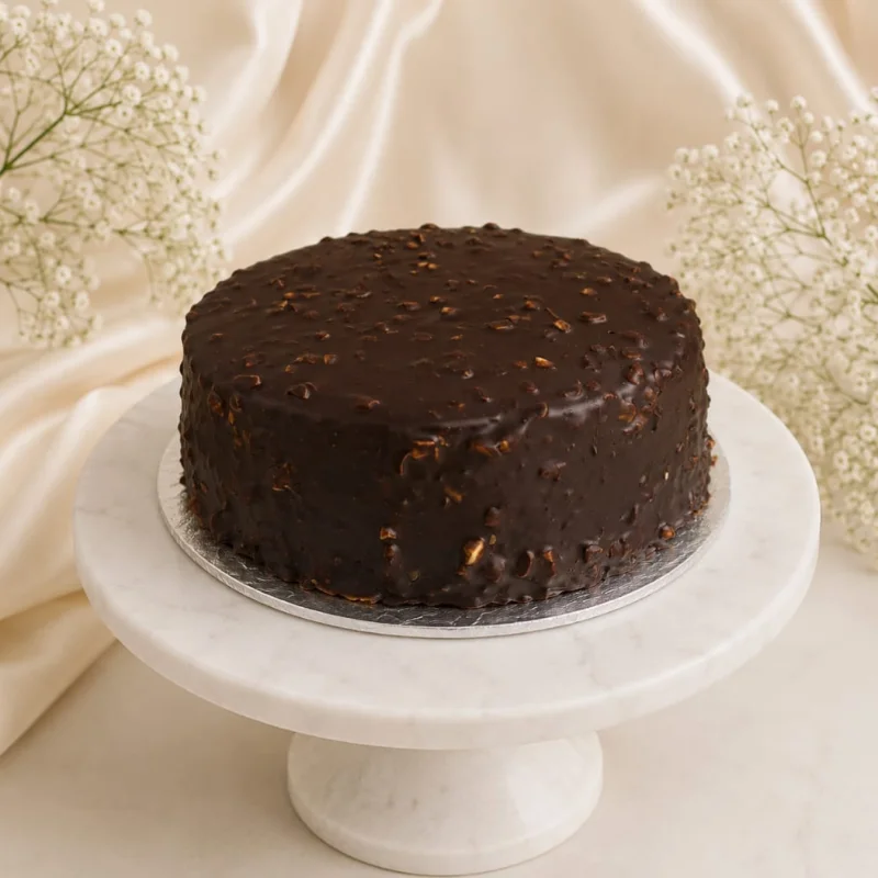 Belgian Chocolate Crunch Cake