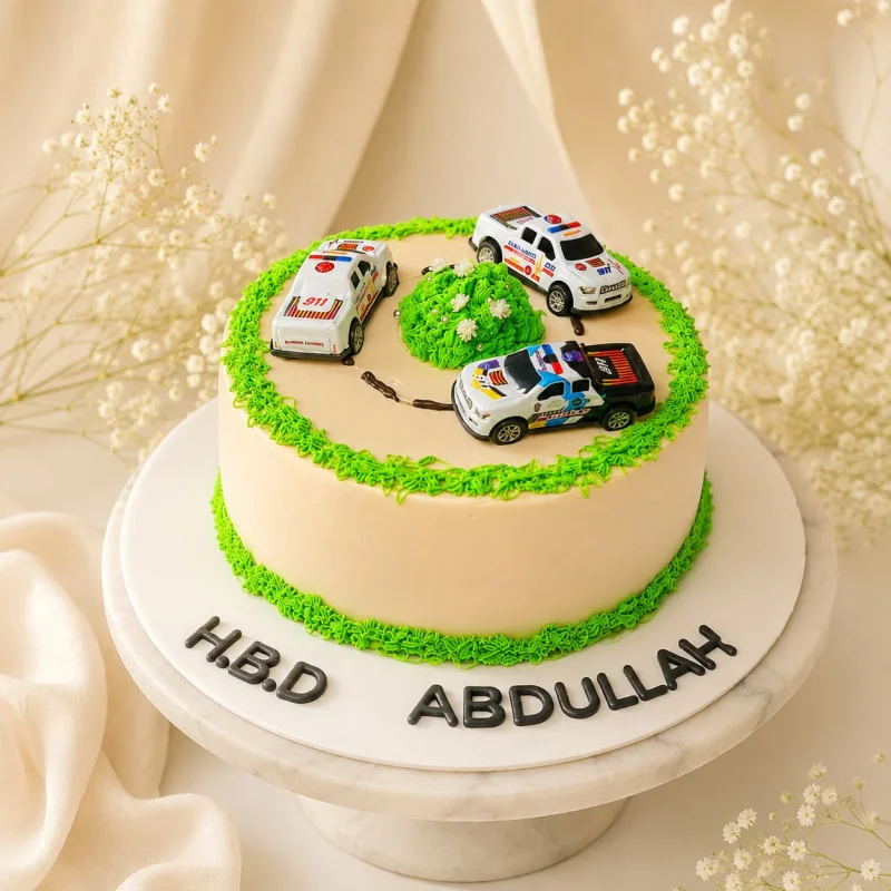 Police Patrol Adventure Cake