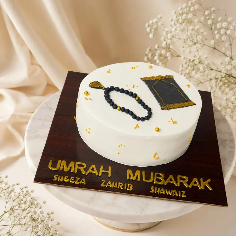 Noor-e-Umrah Celebration Cake