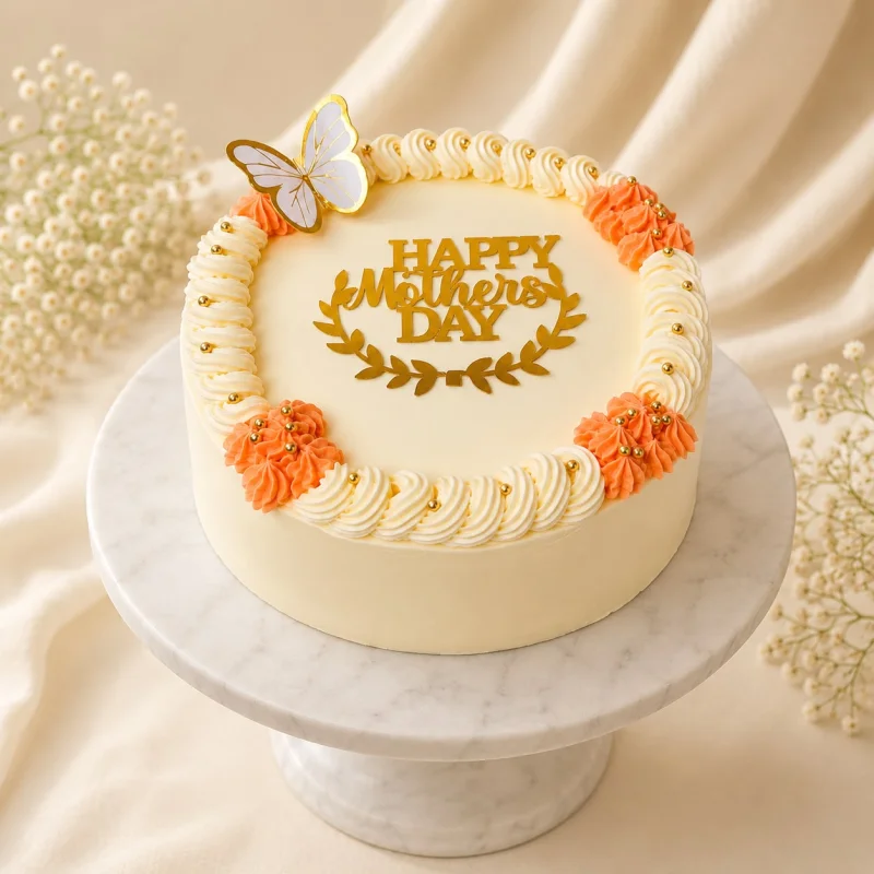 Mother’s Day Butterfly Elegance Cake