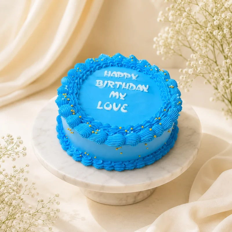 Sapphire Celebration Cake
