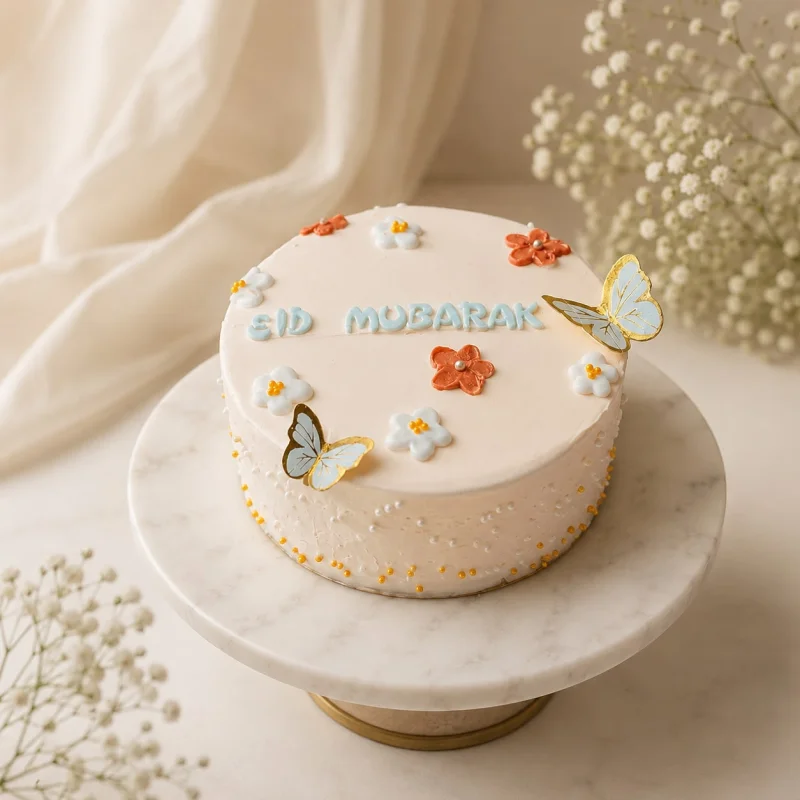 Eid Butterfly Bloom Cake